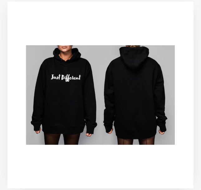 Just Different hoodies